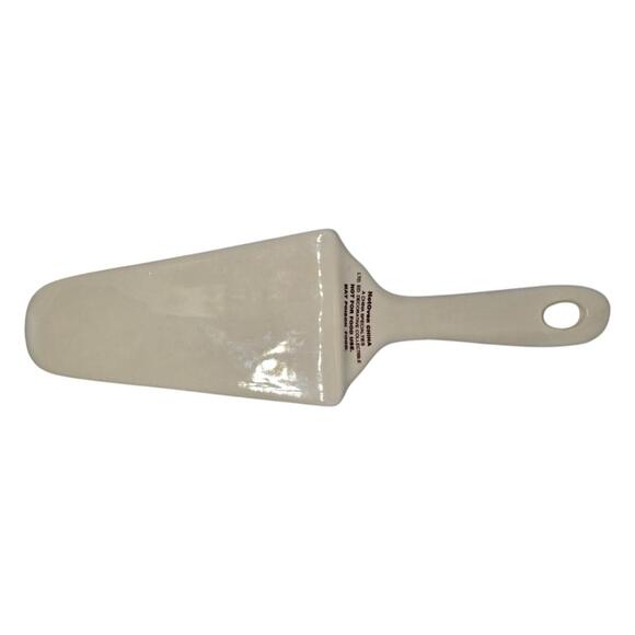 casey Autumn Leaf Jewel Tea Pastry Pie Server NALCC Hall China Unused - Picture 3 of 4